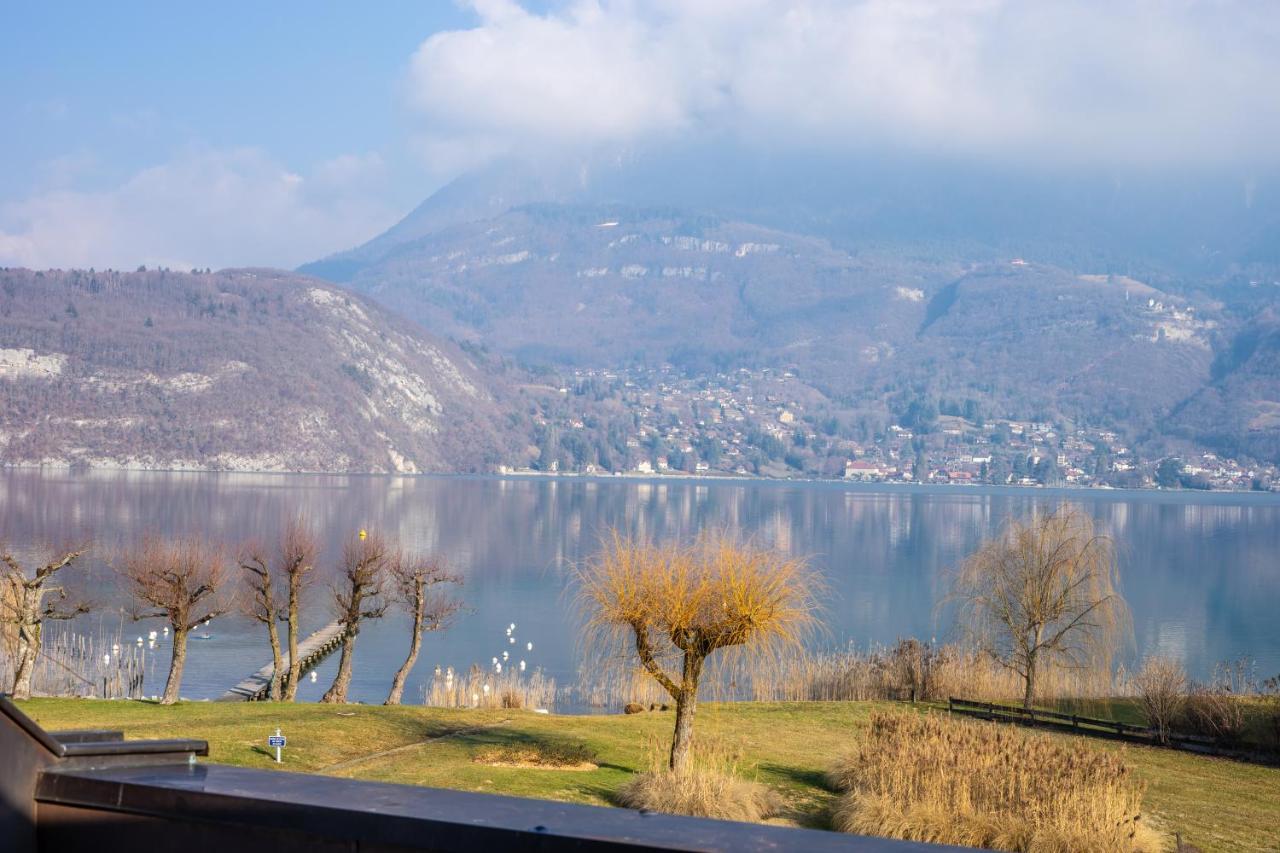 Les Jardins Du Lac Duplex Prive Lägenhet Duingt Exteriör bild