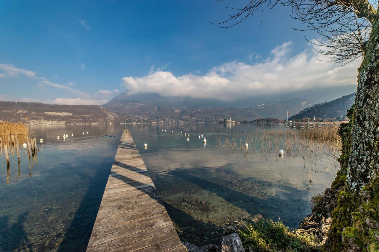 Les Jardins Du Lac Duplex Prive Lägenhet Duingt Exteriör bild